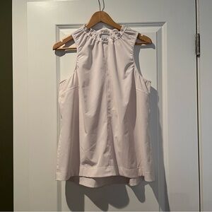 Athleta Ruffled Sleeveless Blouse